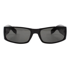 Locs Sunglasses Hardcore Shades Men's Black Rectangle Graffiti Skull Tattoo Art