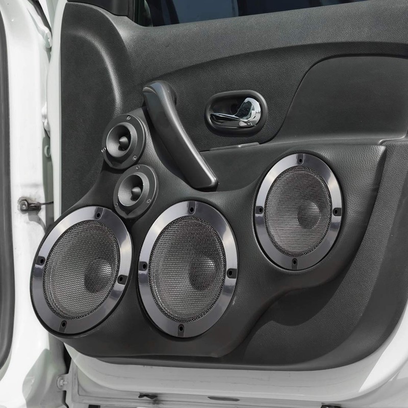 X AUTOHAUX 2 x 4 inch speaker cover grill 124