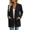 Yincro Women's Lightweight Open Front Cardigan Casual Long Sleeve Loose