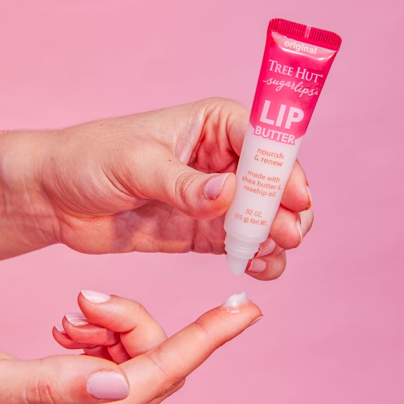 Tree Hut Original Sugarlips Lip Butter, Hydrating Lip Care to