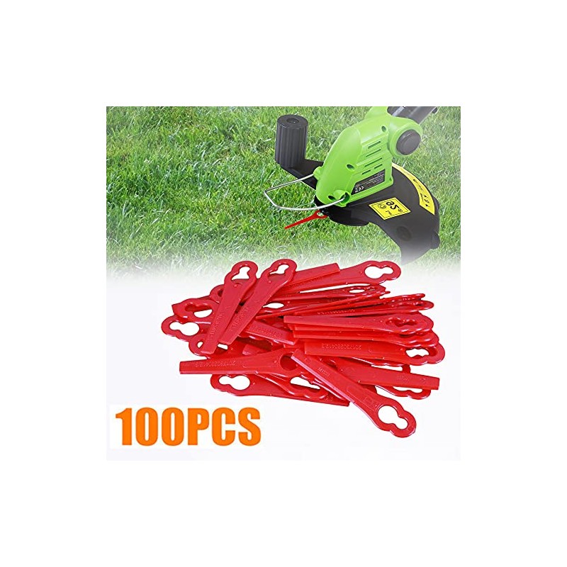 Odashen 100Pcs/Set 83mm Plastic Blade for STIHL Polycut 2-2 FSA