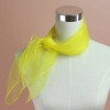 Boolavard 50s Plain Square Chiffon 50 Neck 4 Seasons Scarf