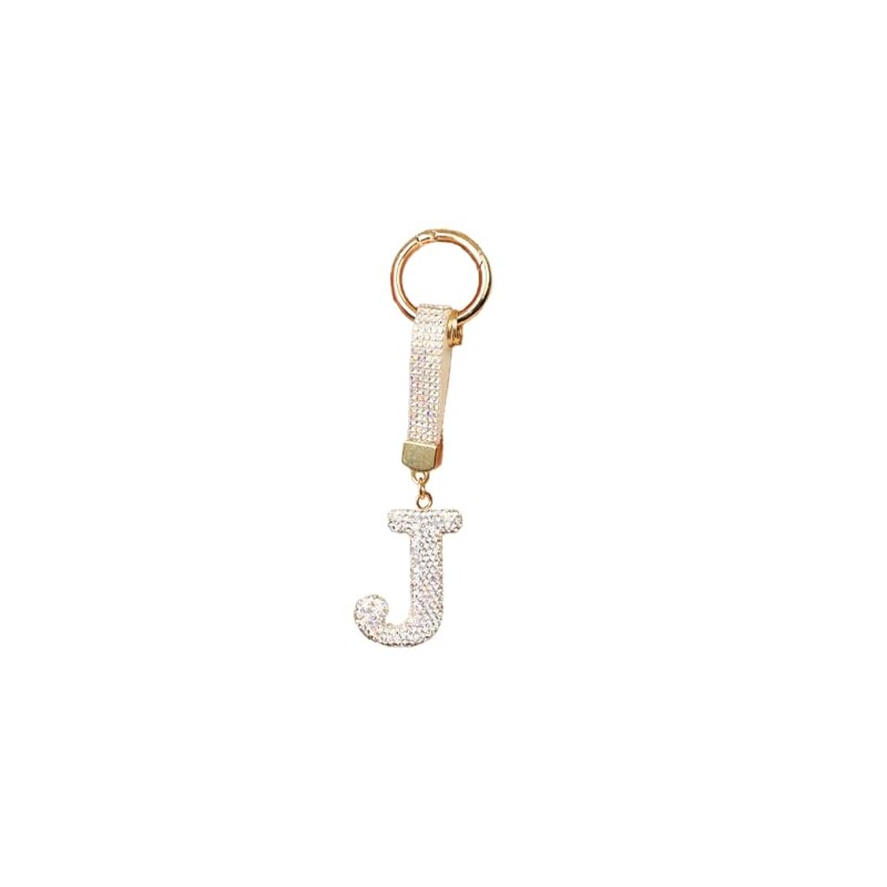 [DIVA Rose] Bag Charm Initial Charm Key Chain Alphabet Men