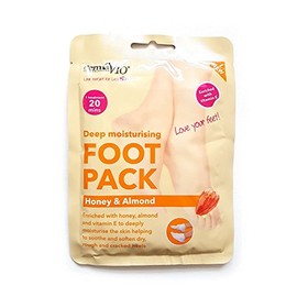 Derma V10 Deep Moisturising Foot Pack Honey & Almond (4)