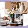 4 Pack Perfume Reed Diffuser Bottle,Empty Big Belly Aromatherapy Essential