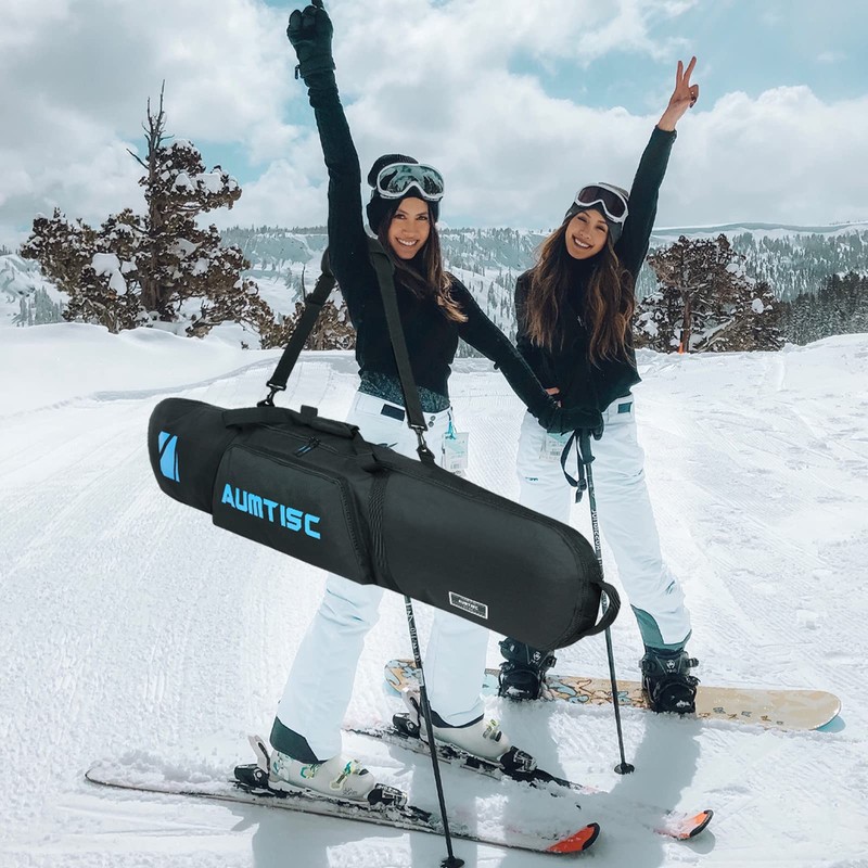AUMTISC Snowboard Bag Padded for Air Travel Flying Snow Board