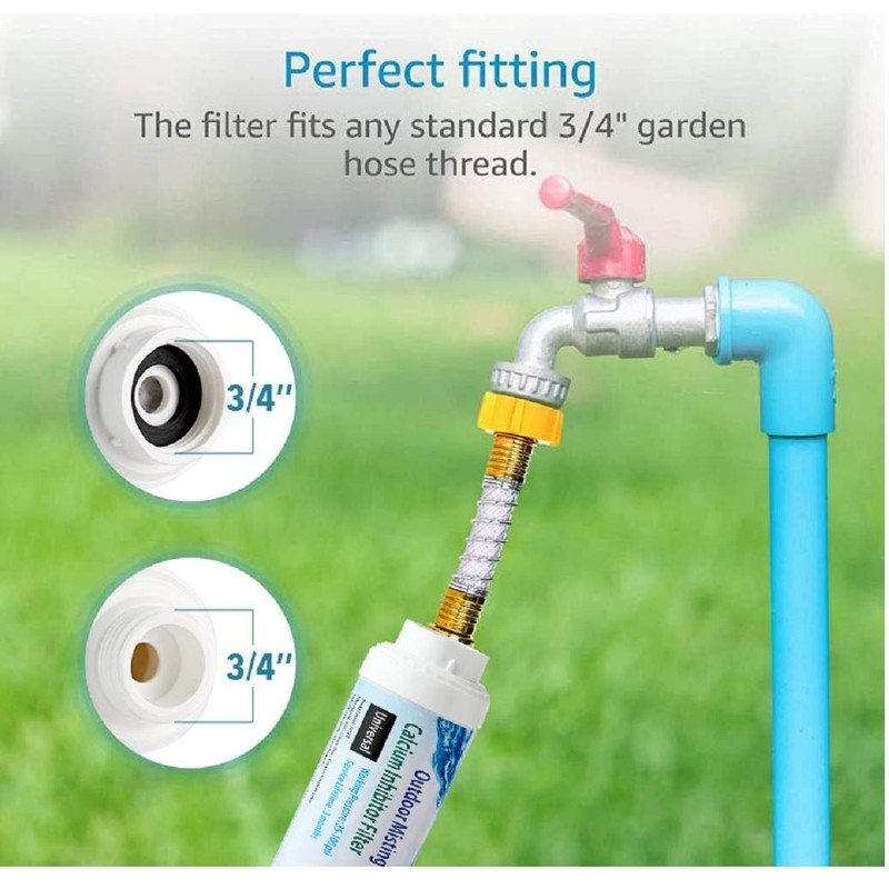 H&G lifestyles Misting System Calcium Inhibitor Filter for Patio Misters