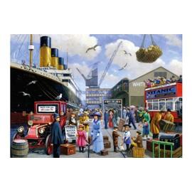 Kevin Walsh K33015 Nostalgia Titanic Maiden Voyage 1000 Piece Jigsaw Puzzle