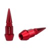 Senzeal 4X Long Impale Spike Style Polished Aluminum Tire Valve