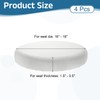 uxcell 4 Pack Stool Covers Round, 16-18 Inch Bar Stool