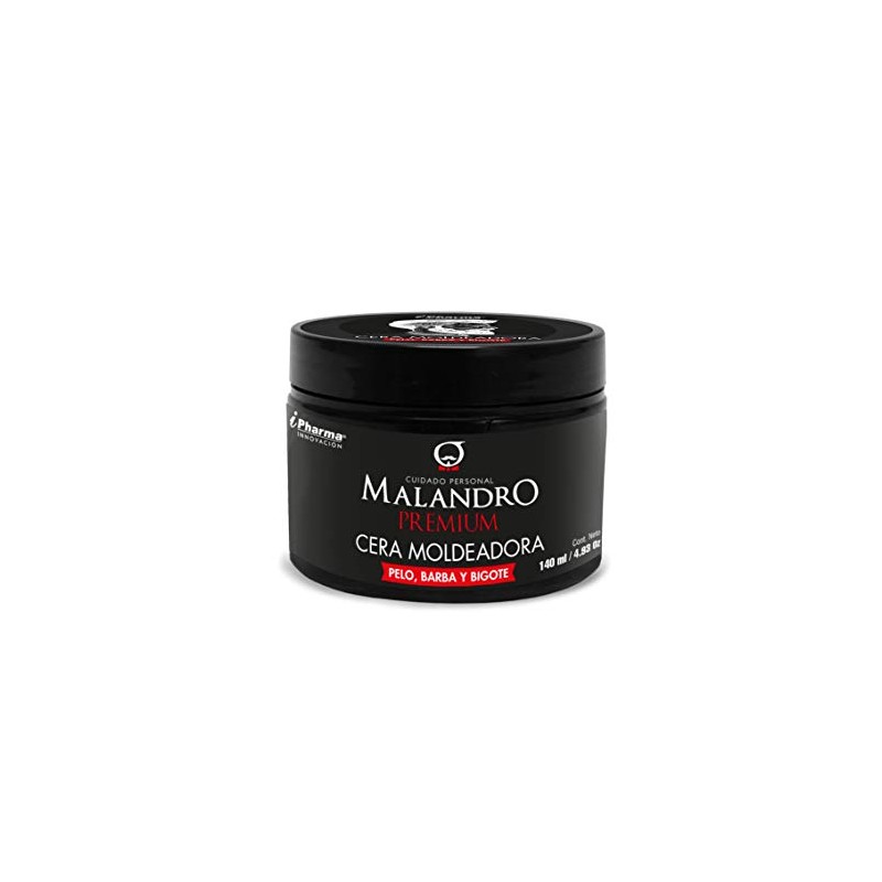 Cera Modeladora Premium para pelo, barba y bigote Malandro de