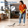 8 en 1 Plumero de Limpieza Reutilizable, Plumero Extensible para