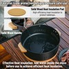 Naturehike Charcoal BBQ Grill with Heat Proof Mat, 11.8 INCH