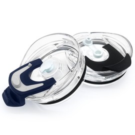 AiHeart 30/40 oz Tumbler Replacement Lids,2pack Spill Proof Straw Lids for YETI,Old Style RTIC,Ozark Trail and More,for Travel Tumblers,Stainless Steel Tumblers,Straw and Sippy Friendly