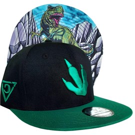 Capiche [99+ Variations] Snapback Cap Men's Cap - Baseball - Hat - Art - Unisex - Visor - Men - One Size - Tattoo - Men - Women, [PRE-HISTORIC] T-Rex