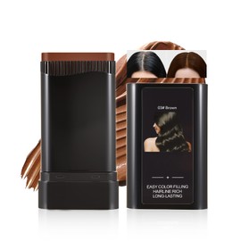 KGAJSGH Hair Root Touch Up Stick, Instant Gray Hair Cover Stick, Built-In Comb for Seamless Blending, Cream Concealer, Quick Temporary Cover