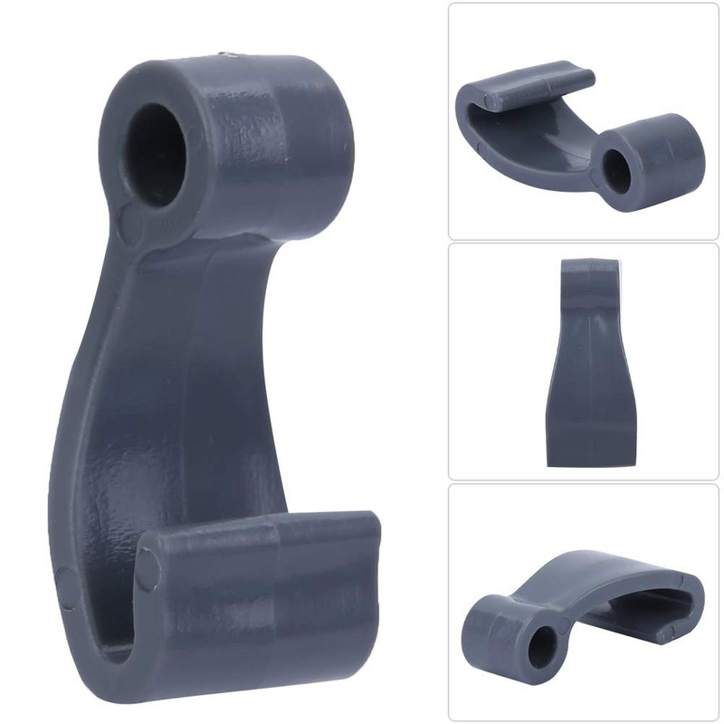 Flat J Hook, Plastic Tent Hooks, Plastic Tent Hooks, 6
