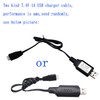 Blomiky 2 Pack 7.4V 1500mAh 15C Li-ion Rechargeable Battery with