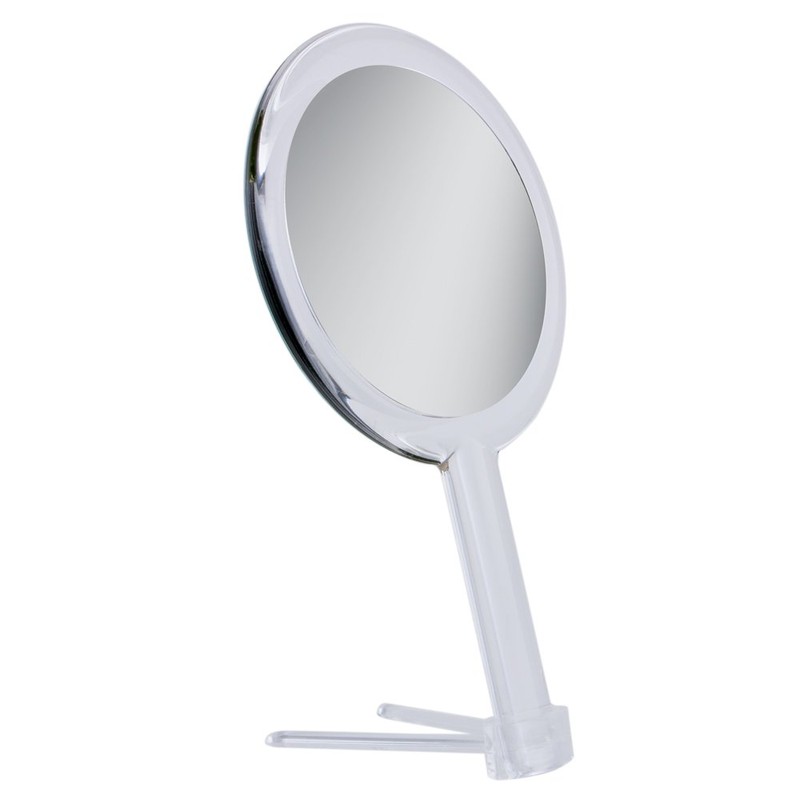 Zadro Acrylic Hand Mirror with 1X - 5X Magnification, Acrylic