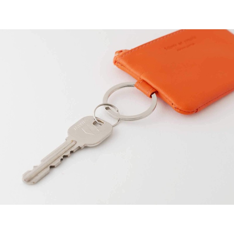 Slip-on Noir Key Pouch Mini Leather Sage Green NSL-1803
