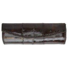 MARSHAL Elegant Design Eelskin Soft Leather Lipstick case