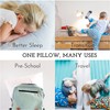Toddler Pillow with Toddler Pillowcase - Soft Hypoallergenic - Best