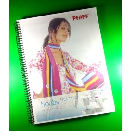 PFAFF Owner's Manual for PFAFF hobby 1132 -  1122, 56 Pages With Clear Covers!