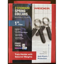 Standard Spring Clip Collars Safety Clips, Gray
