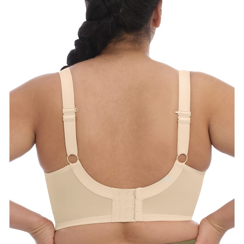 Elomi womens Full Coverage Sport Sports Bra, Beige, 36G