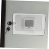 TEHAUX Transparent Wall Mounted Thermostat Lock Box Keyed Protective Cover
