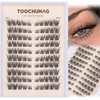 TOOCHUNAG TOOCHUNAG Lash Clusters 8-16MM Eyelash Clusters 100pcs C Curl