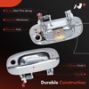 A-Premium Front Left Driver Side Exterior Door Handle with Keyhole
