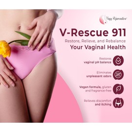 V-Rescue - 500 mg Boric Acid Suppositories 14 Vaginal Suppositories - Feminine Health