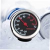FUNOMOCYA Indoor Outdoor Thermometer Car Thermometer Luminous Mechanical Clock Hygrometer