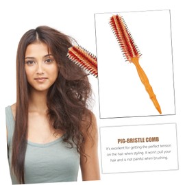 Baluue Curling Round Hairbrush with Wooden Handle for Home Salon Hair Comb for Scalp Massage Hair Styling present for Friends and Family Special Occasions