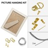 Picture Hangers Kit, 220 Pcs Wall Picture Hanging Kit,Picture Metal