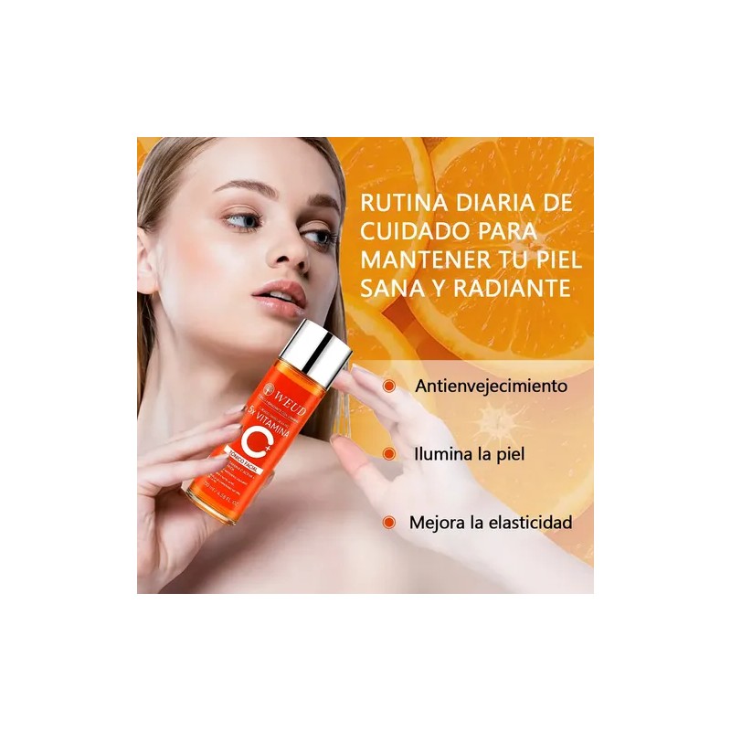 Weud Tónico Vit C Reafirmante Hidratante Aclarante 130ml