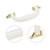 sourcing map Luggage Handles, 155mm/6.1inch PU Leather Pull Handle Suitcase