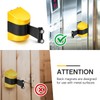 Barydat 2 Pcs 16.4 ft Magnetic Retractable Wall Barrier, Wall