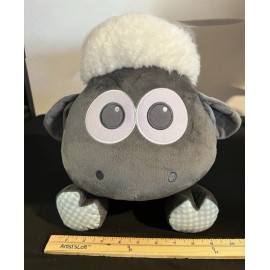 SK Japan 21.5” Large Shaun The Sheep Laying Down Plush Aardman Animations Stuffed Toy NWT