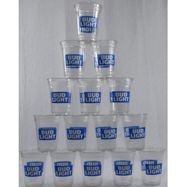Disposable Bud Light Cup 15 Oz. - Pack of 50