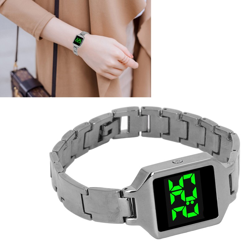 Digital Wrist Watch High Definition Screen Waterproof Fashionable Electronic Watch