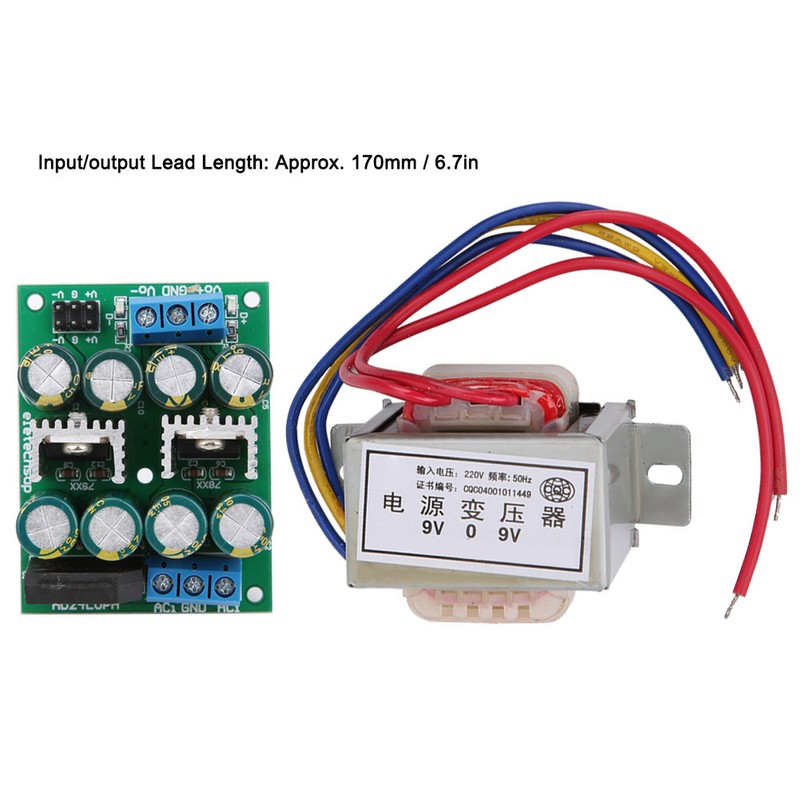 Linear DC Power Supply AD24LOPA_5vTB443_9V Converter Transformer Electronic Components