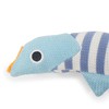 Rosewood Battersea Catnip Kicker Fish (Stripe), Catnip Toy, Cat Fish