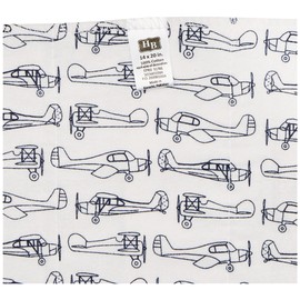 Hudson Baby - Paños unisex de franela de algodón para eructos, avión, talla única