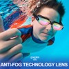 XFSRG 2 Stück Schwimmbrille Antibeschlag UV Schutz Freiem Sichtfeld mit