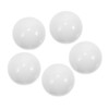 Abaodam Roulette Wheel Beads Replacement Set 5Pcs White Round Ball