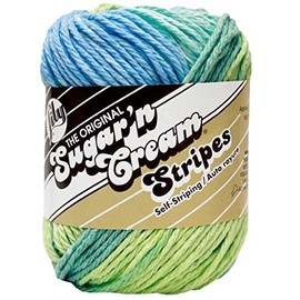 Sugar'N Cream Yarn - Stripes-Country