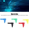 10Pcs Banana Plug Safety Sealed Protection Shrouded 90 Degree DIY
