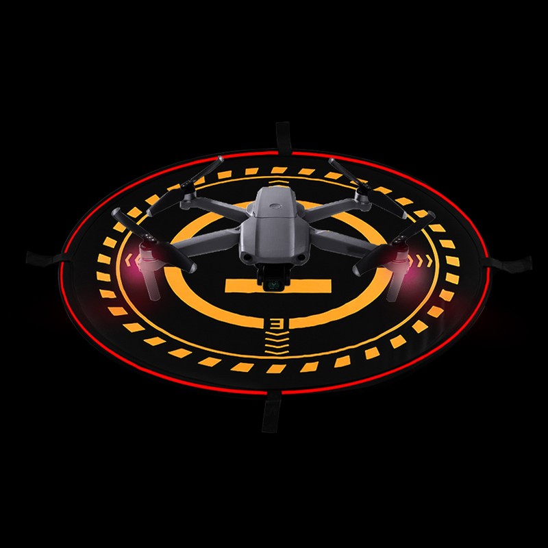 Drone FastFold Parking Apron Landing Pad with Night Light Fit